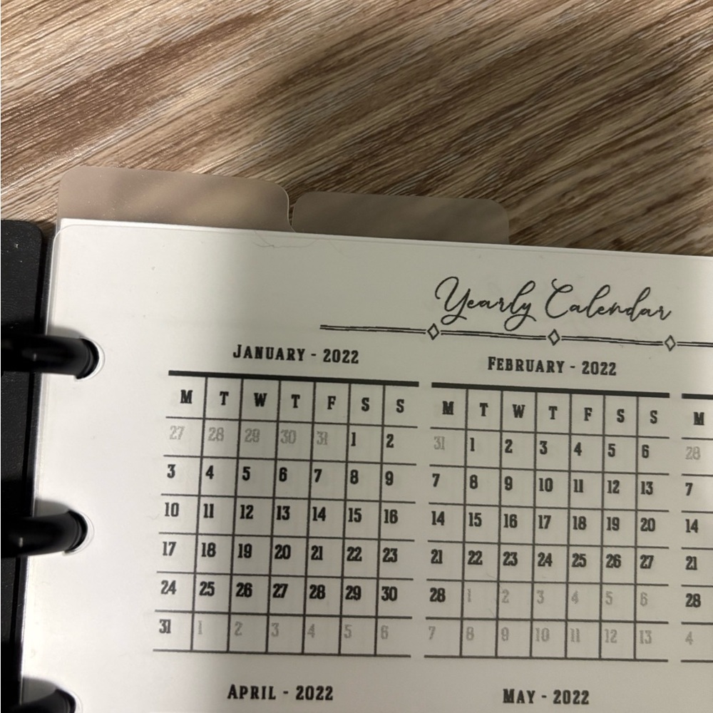 Black Crocodile Pattern Planner - Picture 10 of 10